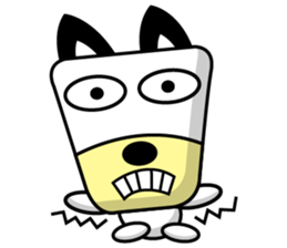 Trapezoidal Dog 6 sticker #9417532