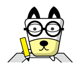 Trapezoidal Dog 6 sticker #9417541