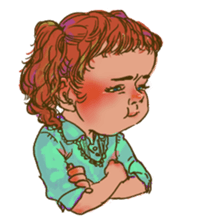 Adorable children sticker #9417670