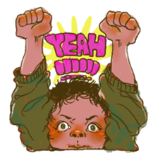 Adorable children sticker #9417671