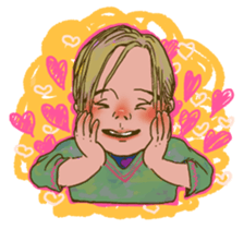 Adorable children sticker #9417672