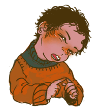 Adorable children sticker #9417676