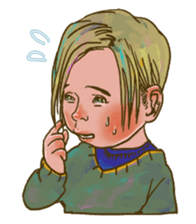 Adorable children sticker #9417678