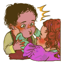 Adorable children sticker #9417684