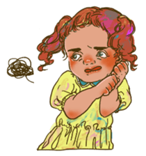 Adorable children sticker #9417686