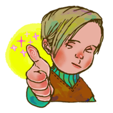 Adorable children sticker #9417687