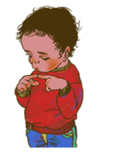 Adorable children sticker #9417688