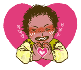 Adorable children sticker #9417690