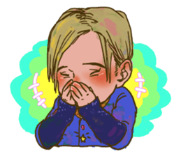 Adorable children sticker #9417693