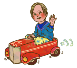 Adorable children sticker #9417697