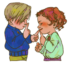 Adorable children sticker #9417698