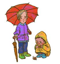 Adorable children sticker #9417702