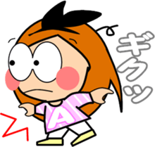 Along with the friendly girls-2 sticker #9417923