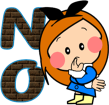 Along with the friendly girls-2 sticker #9417933