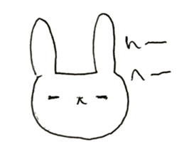 Faintness Rabbits2 sticker #9418431