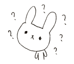 Faintness Rabbits2 sticker #9418436