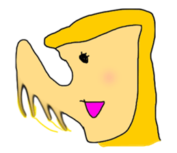 The Proboscis monkey sticker #9418767