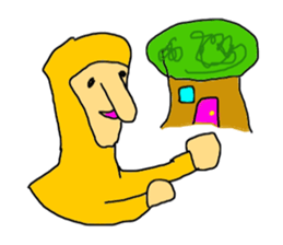 The Proboscis monkey sticker #9418768