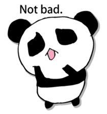 he panda which can always be used 3. sticker #9418869