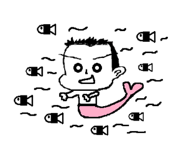 Showcase Boy (Cosplay) sticker #9419173