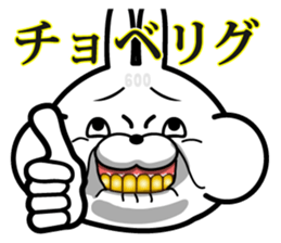 Rich rabbit ! sticker #9419747