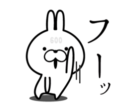 Rich rabbit ! sticker #9419754