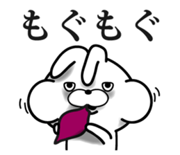 Rich rabbit ! sticker #9419763