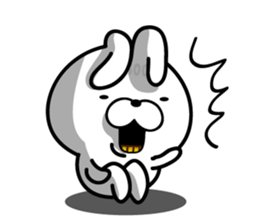Rich rabbit ! sticker #9419775
