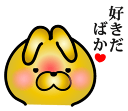 Rich rabbit ! sticker #9419776