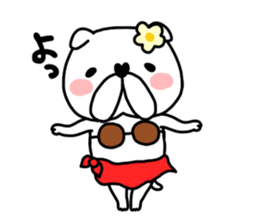 Bull Tan 2   tahitian dance sticker #9419870