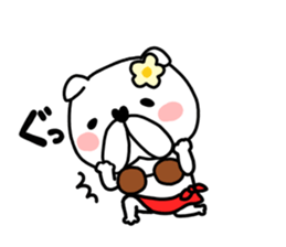 Bull Tan 2   tahitian dance sticker #9419875