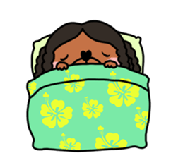 Bull Tan 2   tahitian dance sticker #9419886