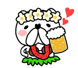 Bull Tan 2   tahitian dance sticker #9419892