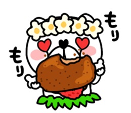 Bull Tan 2   tahitian dance sticker #9419893