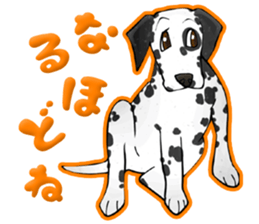 Dalmatian Sticker sticker #9419924