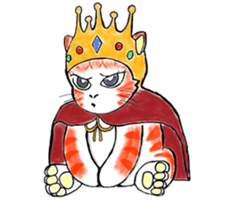 A fighting cat sticker #9419944