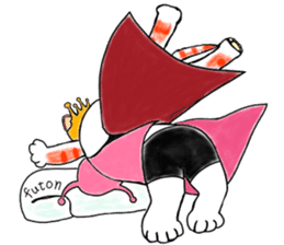 A fighting cat sticker #9419967
