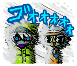 Japan Anthropomorphism Sticker 2 sticker #9420476