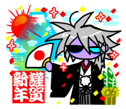Japan Anthropomorphism Sticker 2 sticker #9420478