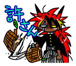 Japan Anthropomorphism Sticker 2 sticker #9420483