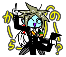 Japan Anthropomorphism Sticker 2 sticker #9420493