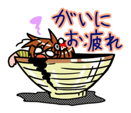 Japan Anthropomorphism Sticker 2 sticker #9420495