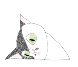 HANA-chan,Cat sticker #9420797