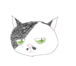 HANA-chan,Cat sticker #9420800