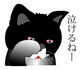 the world of a cat sticker #9420908