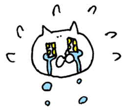 The cat which I drew 8 sticker #9421345