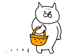 The cat which I drew 8 sticker #9421353