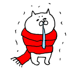 The cat which I drew 8 sticker #9421365