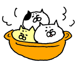 The cat which I drew 8 sticker #9421375