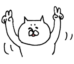 The cat which I drew 8 sticker #9421377